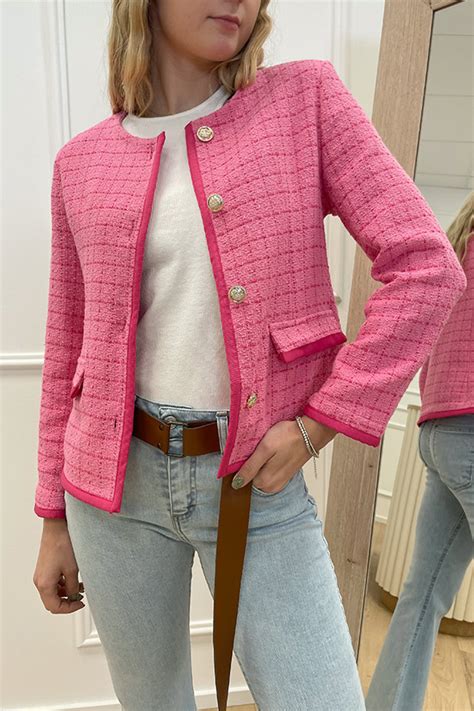 zalando giacca donna chanel|Giacche e blazer rosa da donna .